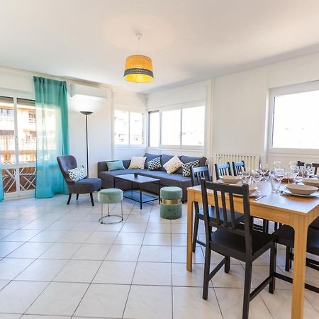 Superbe 100M2 - 2 Balcons - Proche Gare - Climatise Lejlighed Marseille Eksteriør billede